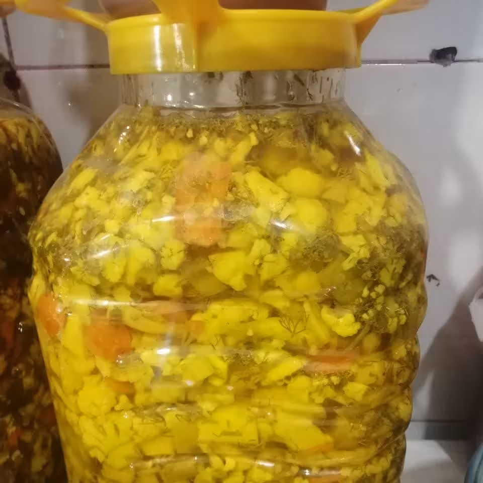 ترشی مخلوط روح انگیز 10 کیلویی 