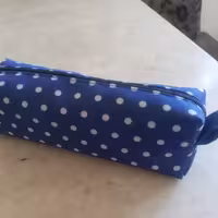 جامدادی دستدوز تک زیب برزنتی