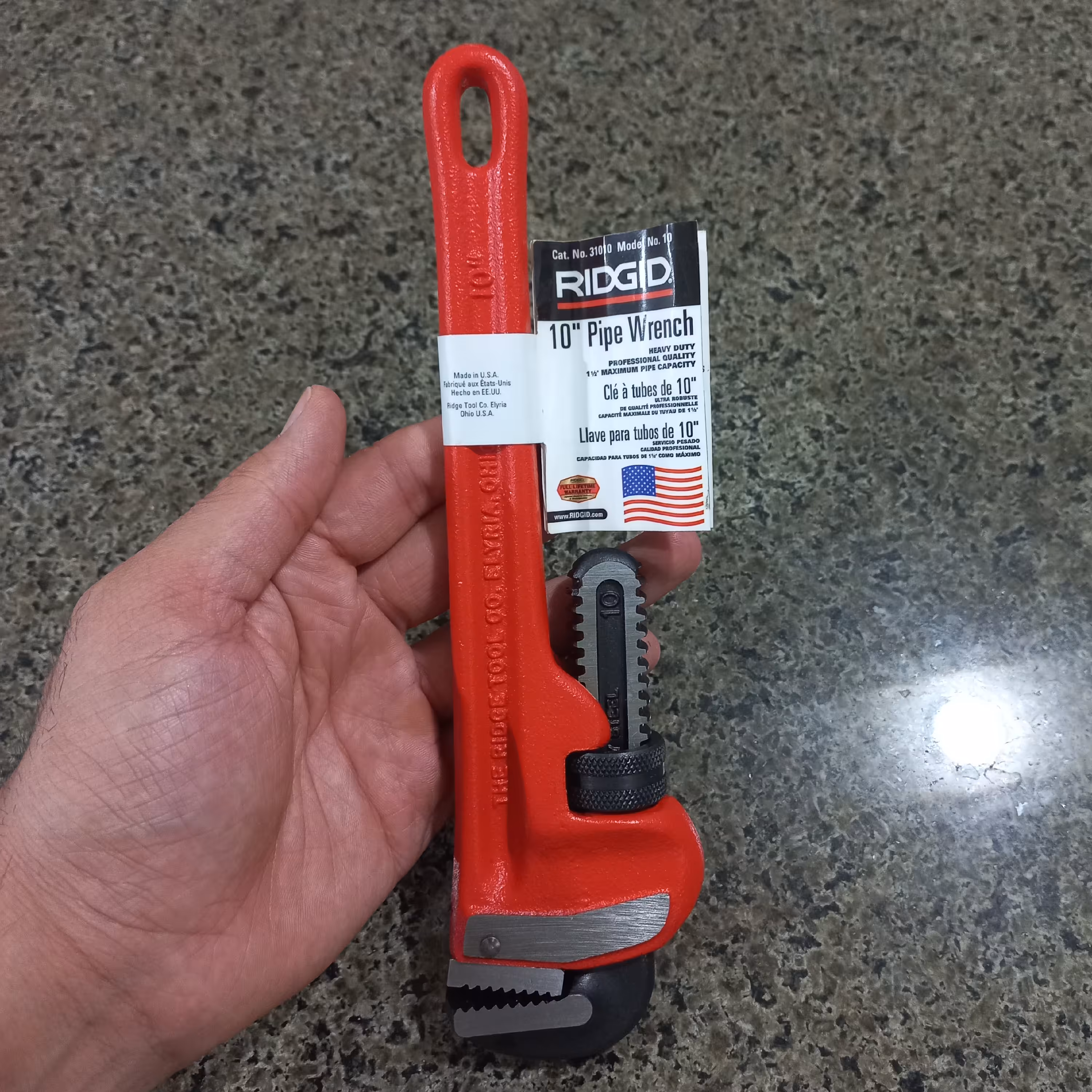 آچار شلاقی 10 ریجید آمریکا