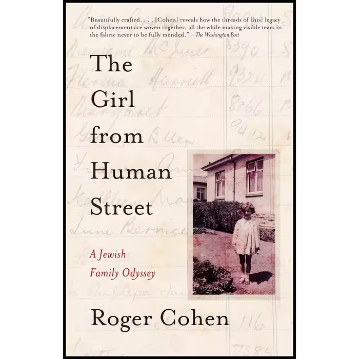 کتاب زبان اصلی The Girl from Human Street اثر Roger Cohen انتشارات Vintage