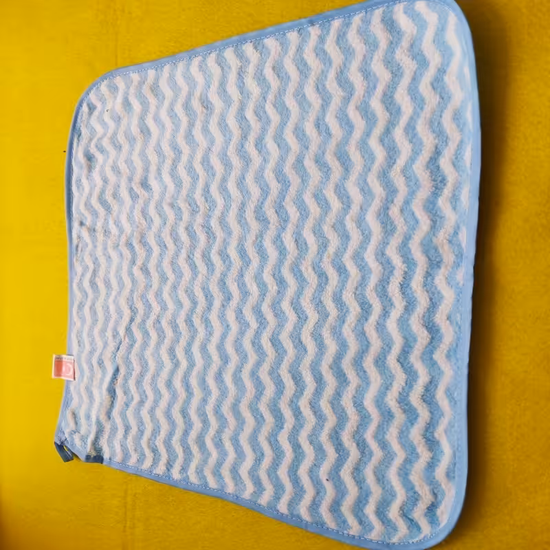 دستمال اشپزخونه پولیشی وارداتی شش عدد 40در40 مدل 5