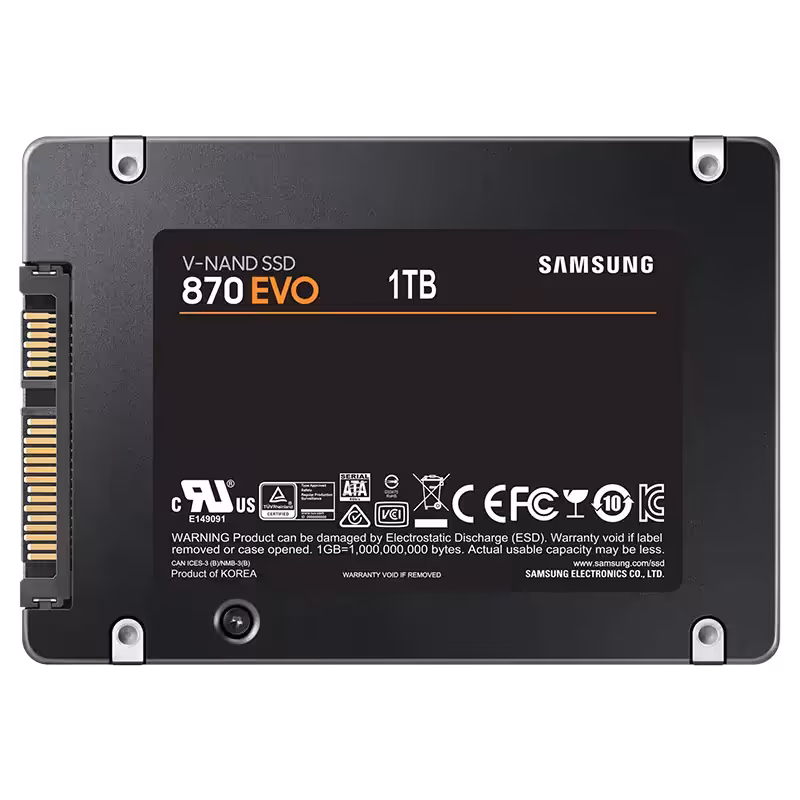 قیمت اس اس دی اینترنال سامسونگ 870EVO SATA ظرفیت 1TB