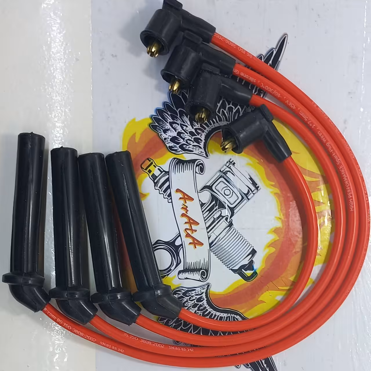 وایر تقویتی مقاومت صفر  تیبا ساینا کوئیک سلیکون خالص گرید a پلاس و بیش از 30 رشته و هسته مرکزی مس 