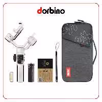 گیمبال موبایل ژیون تک پک کمبو Zhiyun-Tech SMOOTH 5S Pro Smartphone Stabilizer Combo (White) - فروشگاه دوربین دوربینو