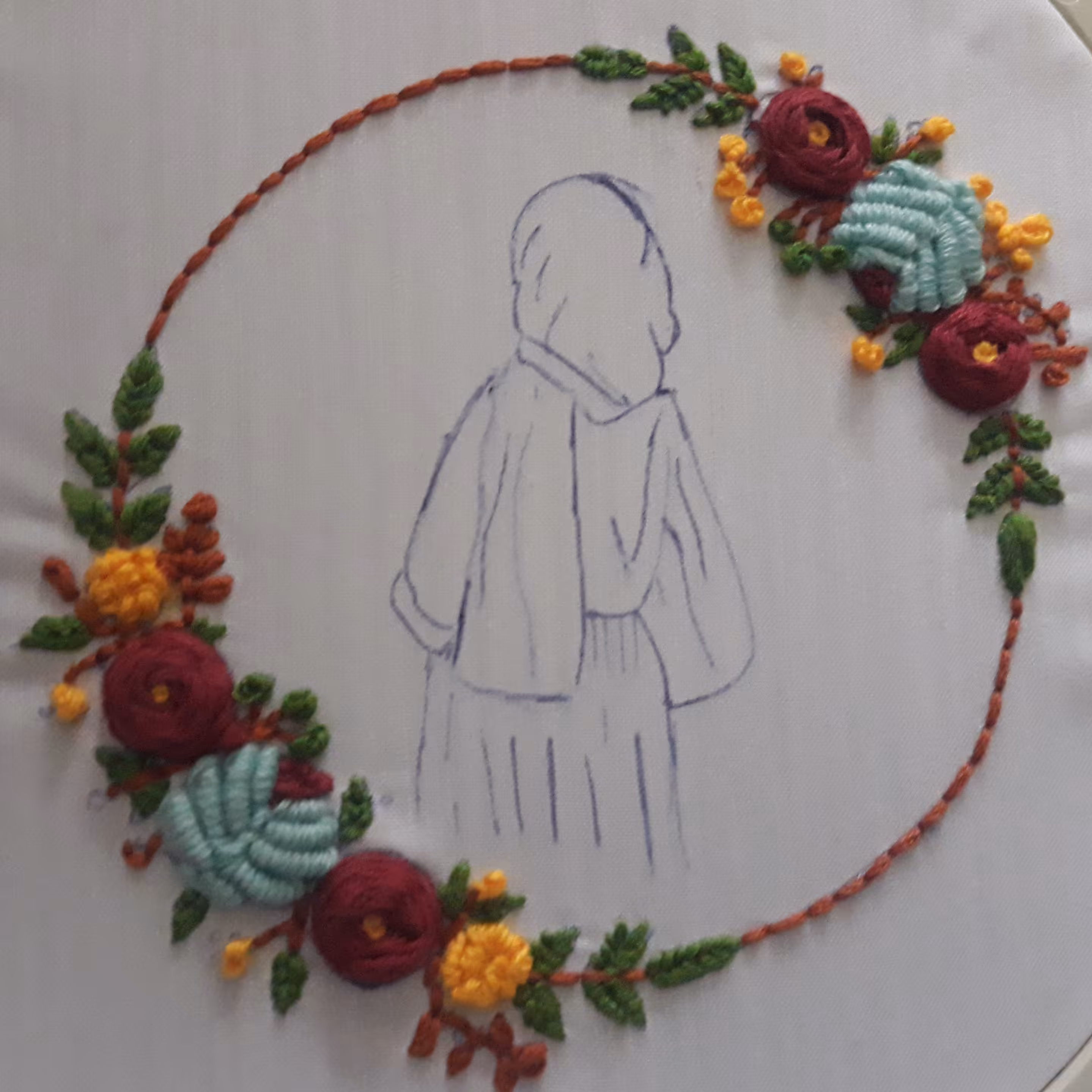 گلدوزی  مدل تابلو 