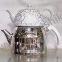 کتری قوری لوله ای 3 لیتر استیل GZ 4511