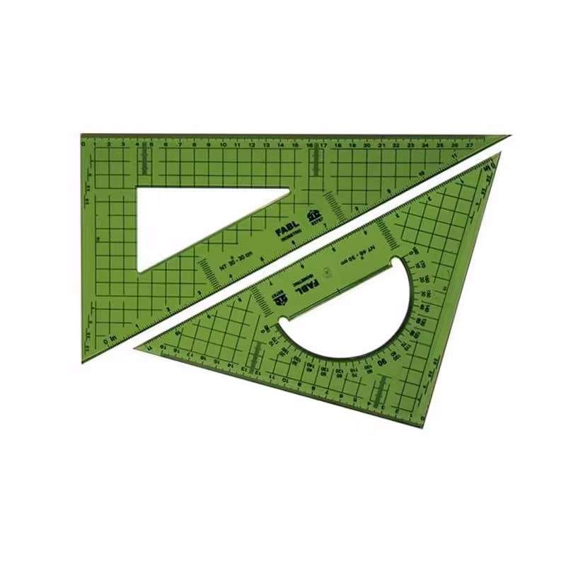 ست گونیا 30 درجه و 45 درجه فابل کد FB406