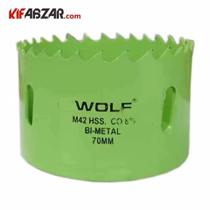 مته گردبر کبالت ولف مدل BI METAL