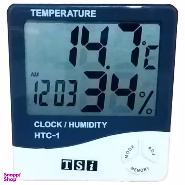 دماسنج و رطوبت سنج تی اس آی مدل HTC1