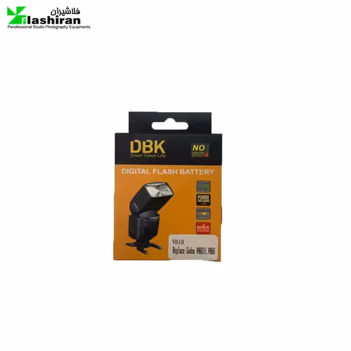 باتری دی بی کی DBK VB18 BATTERY FOR GODOX V860 &amp; V860 II