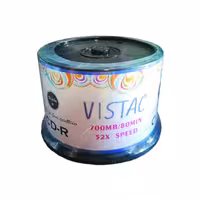 سی دی خام ویستک کد 3030 بسته 50 عددی