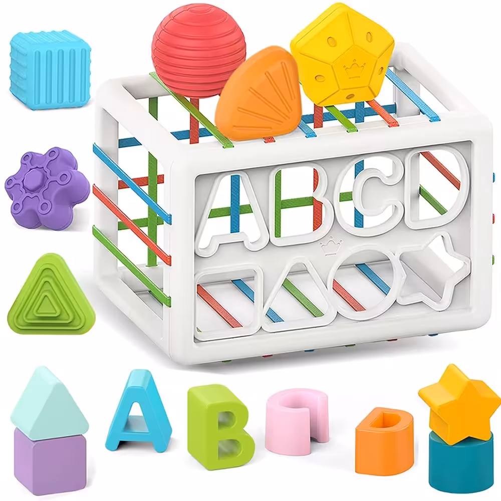 مکعب جایگذاری اشکال و حروف انگلیسی هانگر HUANGER مدل HE0209