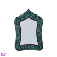 آینه فیروزه کوبی آقاجانی مدل مستطیل کد 1