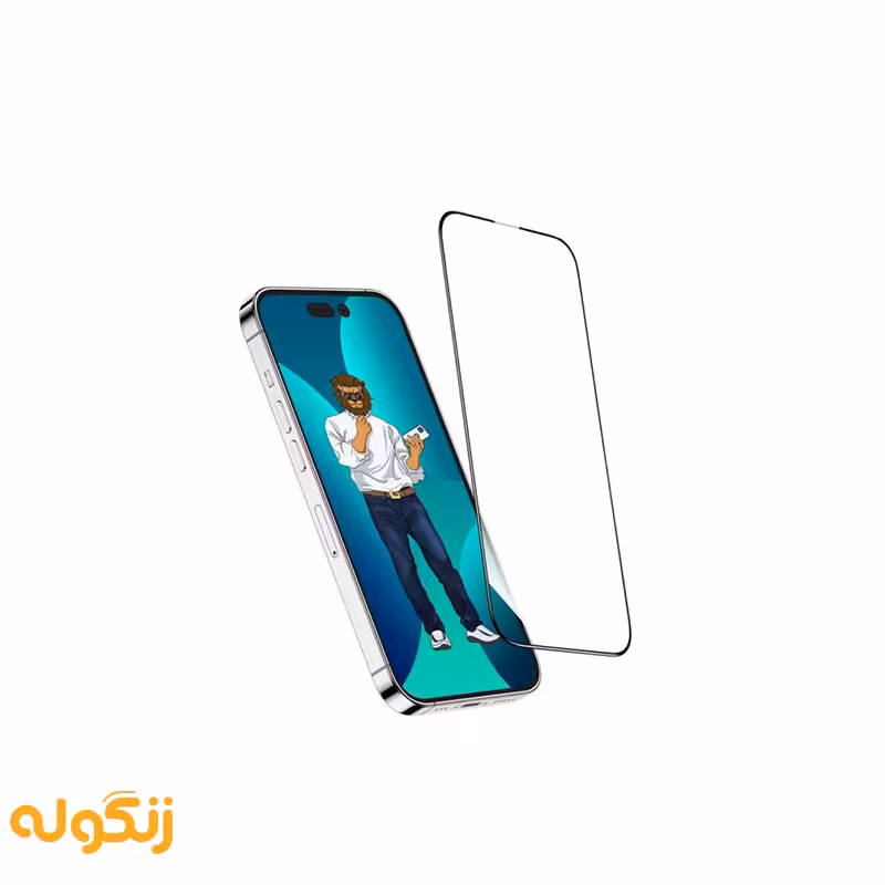 گلس گرین لاین برای آیفون Green Lion 14Plus/13Pro Max - زنگوله