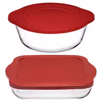 ظرف پخت پاشاباغچه مدل Borcam2023 مجموعه دوعددی اصل ترکیه