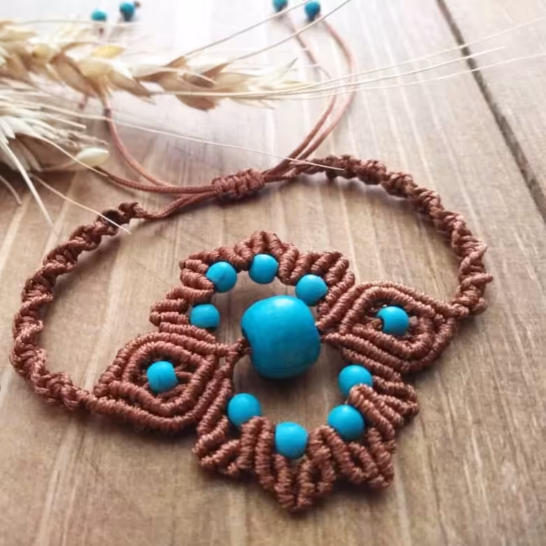 دستبند مکرومه (مکرمه)  مدرن