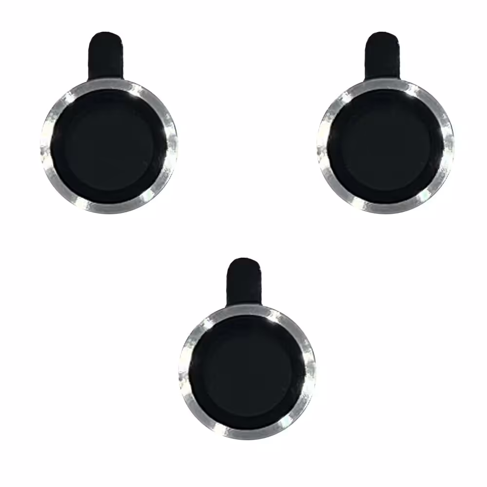 محافظ لنز دوربین رینگی گوشی موبایل اپل Iphone 14 Pro - 14 Pro Max نقره ای