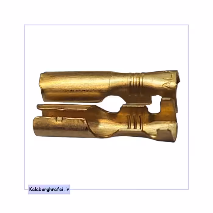 سرسیم مدل مادگی لول کد 1515 برنج بسته 100 عددی