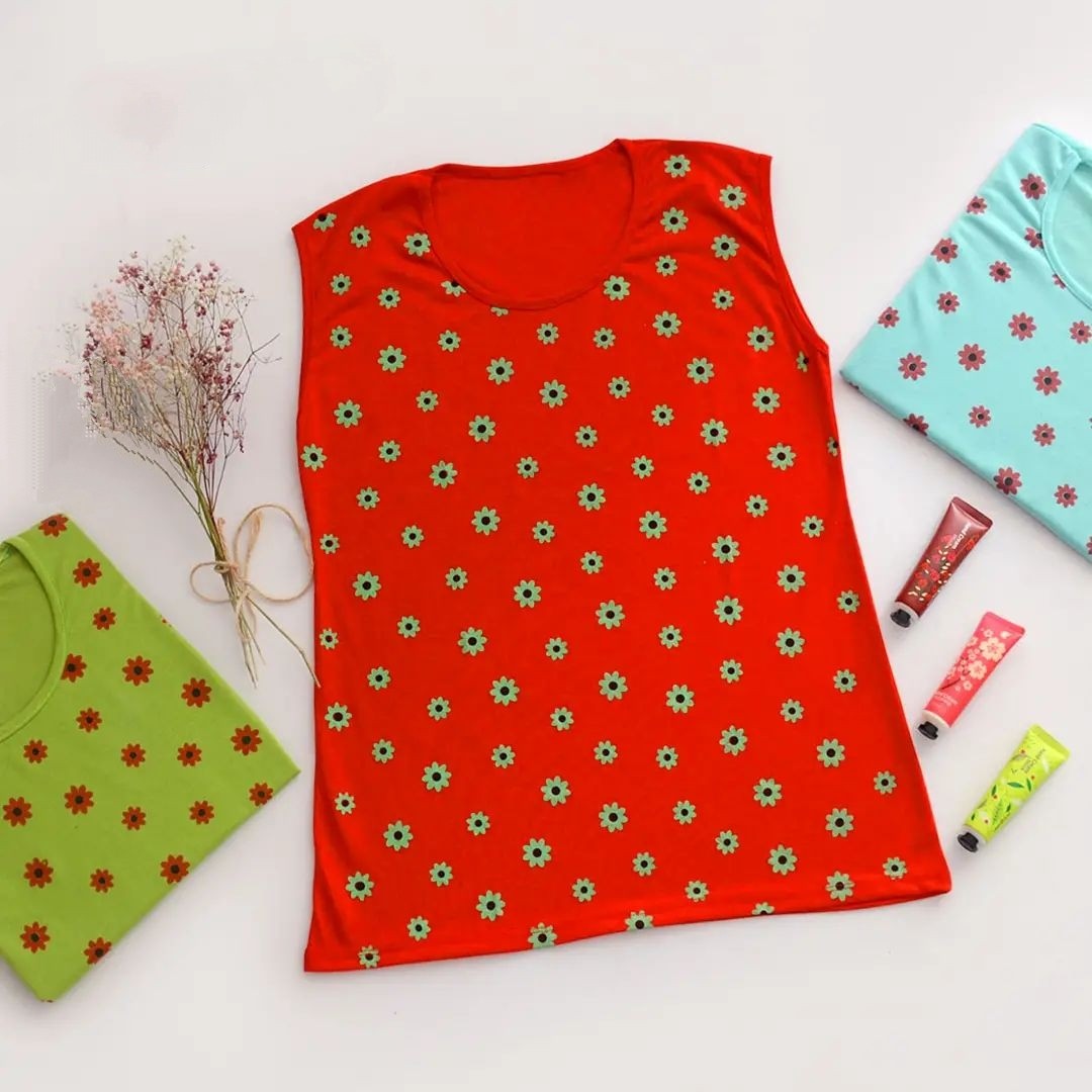 تاپ زنانه و دخترانه مدل بابونه خنک و تابستانه