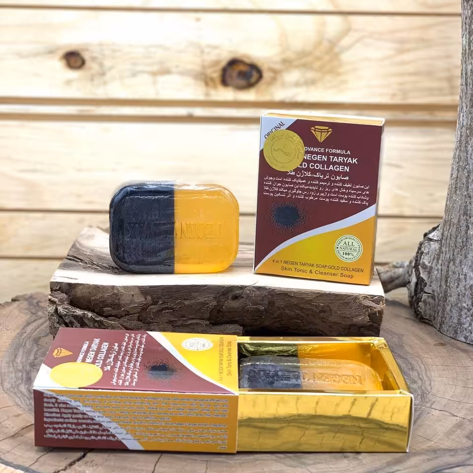 صابون سیاه مشکی کلاژن منافذ چروک لک جوش روشن آبرسان مرطوب