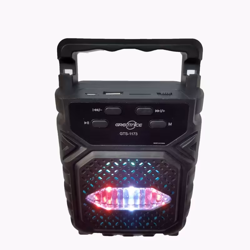 اسپیکر بلوتوثی قابل حمل گریت نایس مدل 1173 رنگ مشکی