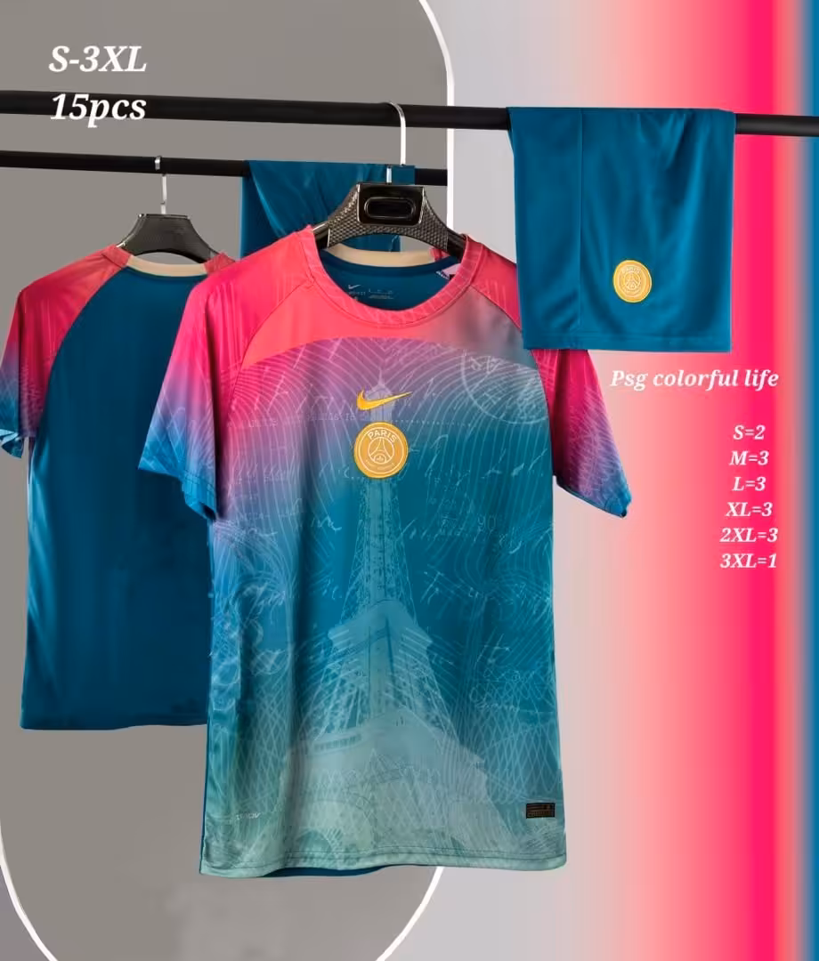 کیت پاریسن ژرمن کانسپت برج ایفل (پیراهن شورت) ورژن هواداری