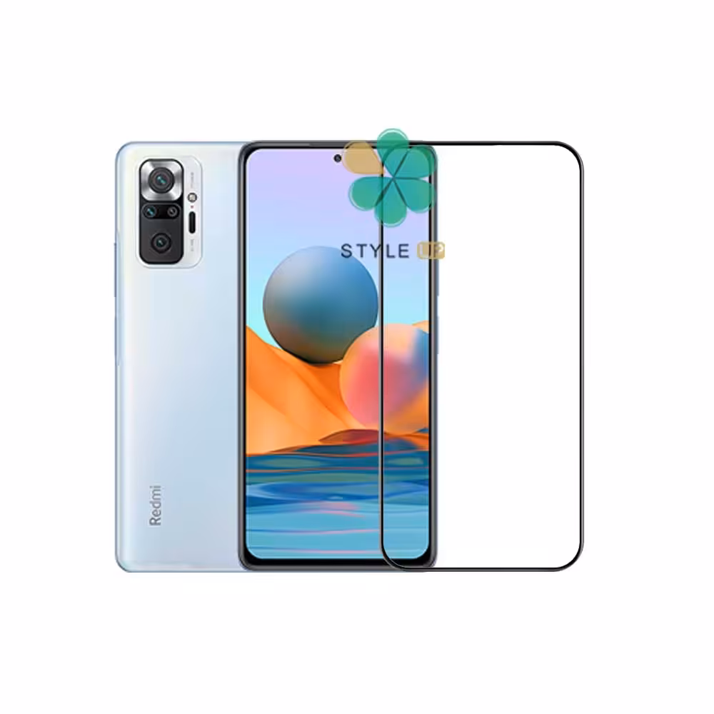 گلس گوشی شیائومی Xiaomi Redmi Note 10 Pro مدل تمام صفحه