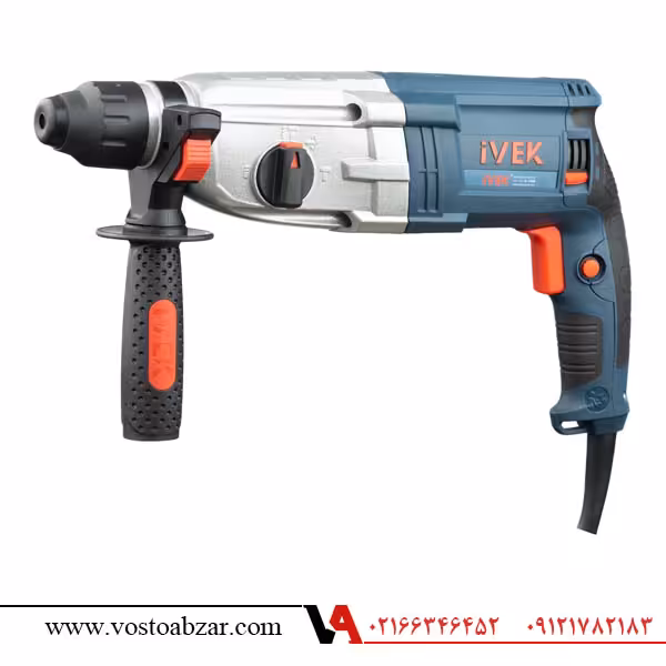 دریل بتن کن سه حالته چکشی نیم تنه فلزی30 میلیمتر ایوک مدل K-4730