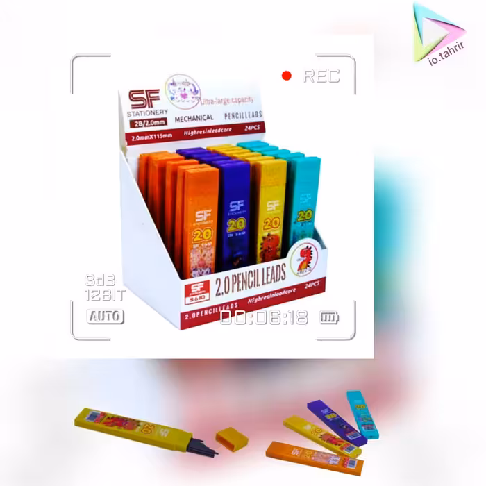 مغز اتود2میل بلند یازده سانتی متری به تعداد 16 عددی در هر بسته