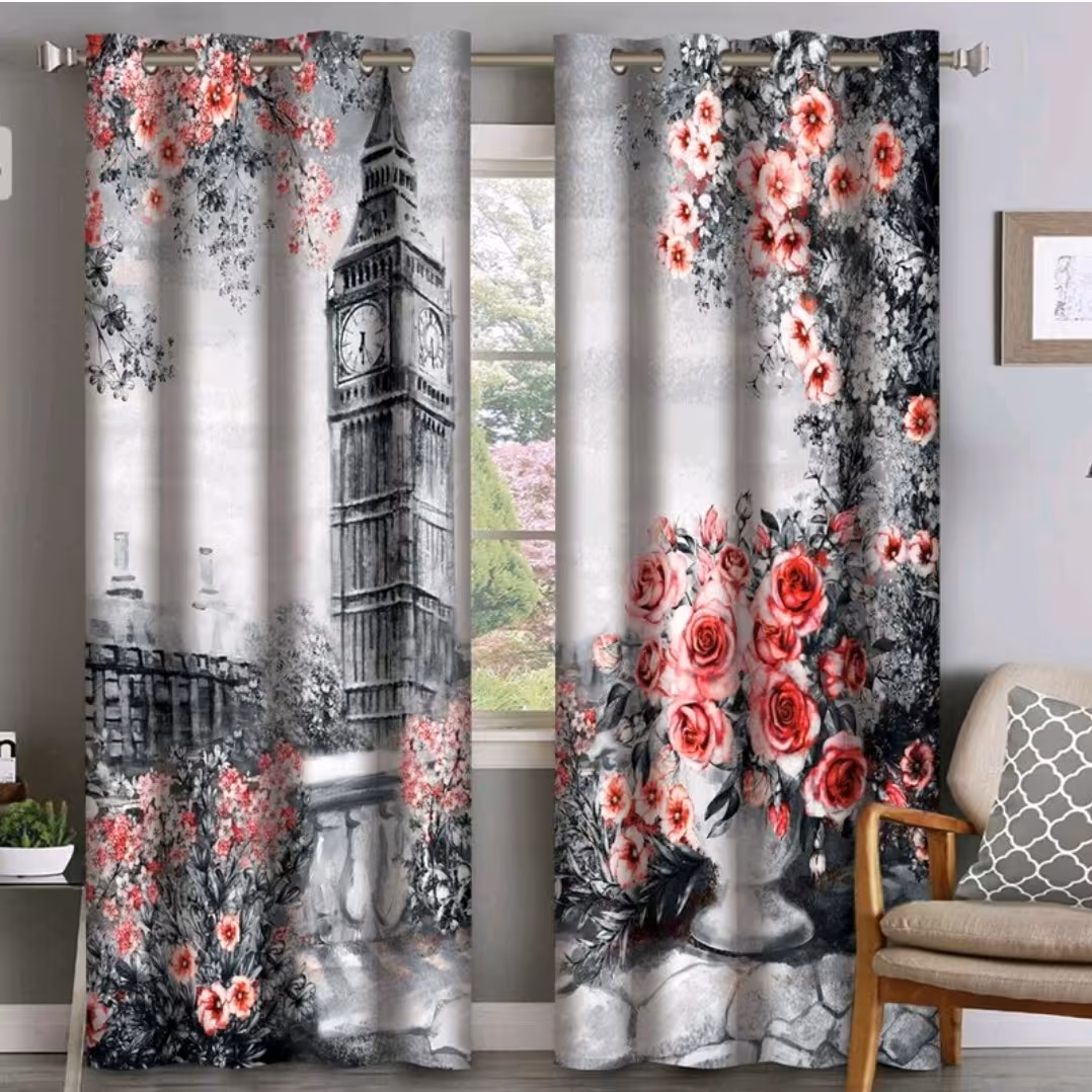 پرده مخمل دکوری پارت 3