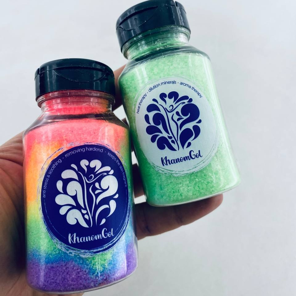 پدی ژل دو مرحله ای پودر پدیکور پا