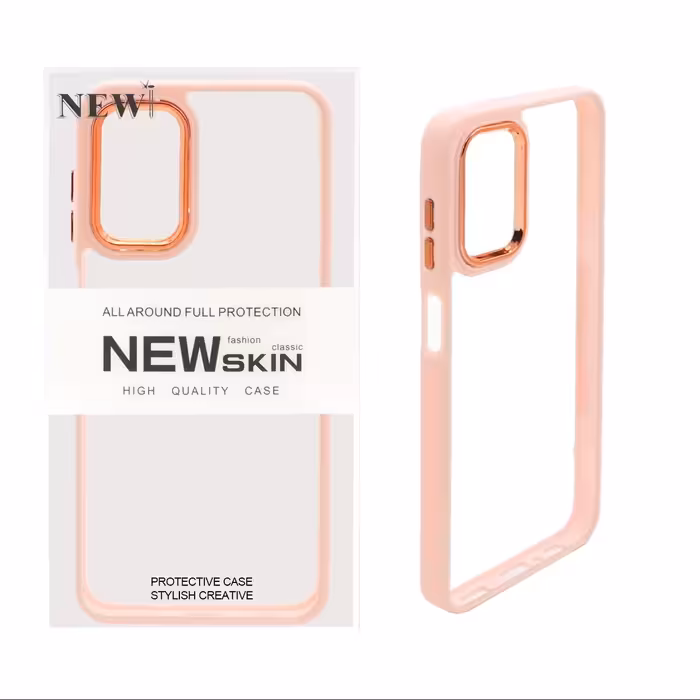  قاب-گارد موبایل اورجینال Samsung A13-4G- A13-5G- A04S- M13- F13 - New Skin - صورتی (پک دار)کد3553