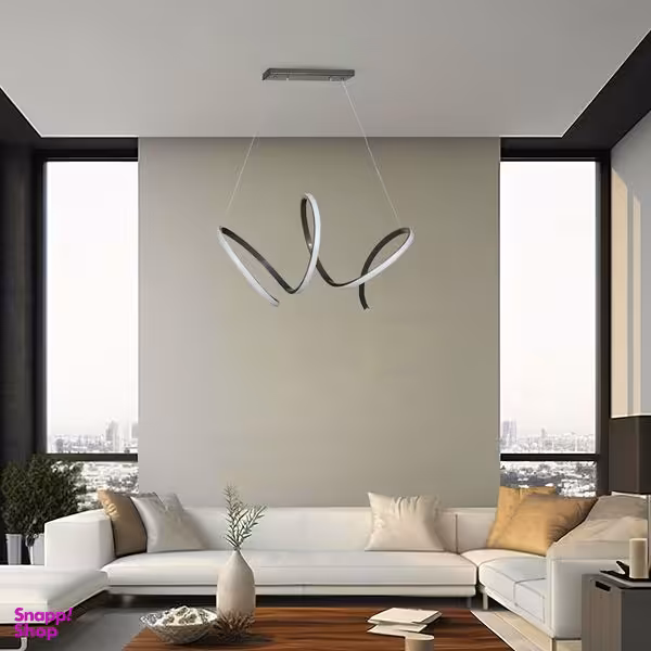 چراغ آویز مدرن چشمه نور کد CH255402