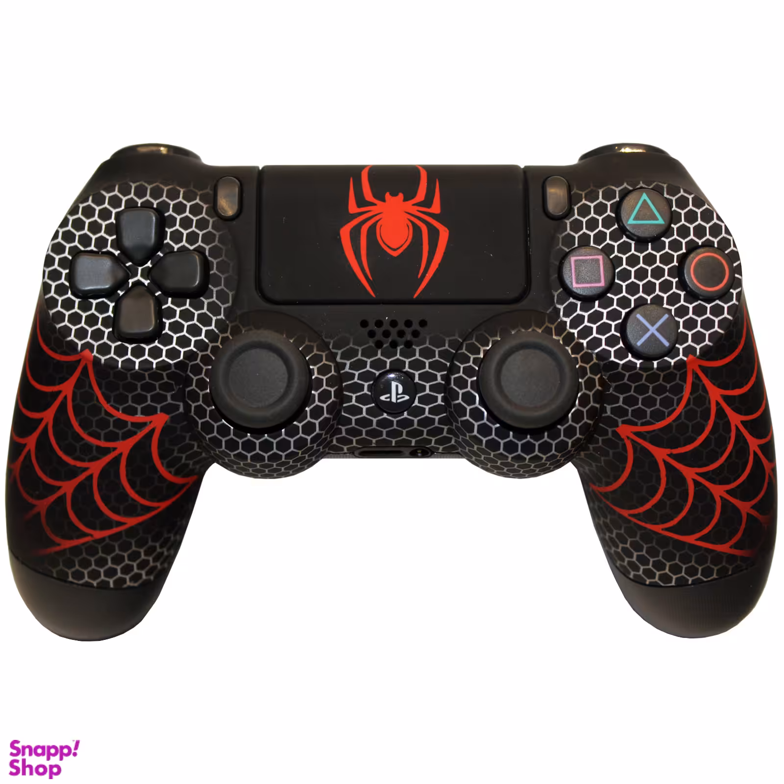 دسته بازی طرح سونی مرد عنکبوتی مدل PS4 Dualshock