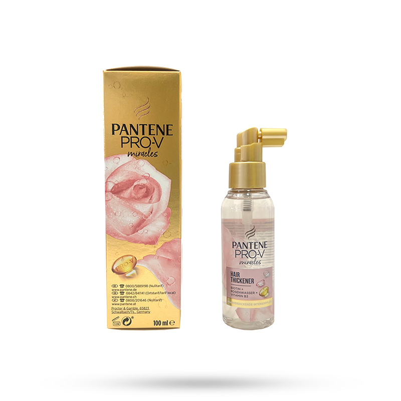 سرم ویتامینه،پروتئینه ضخیم و حجم دهنده مو گل رز و بیوتین پنتن Pantene | فروشگاه ارس ترک