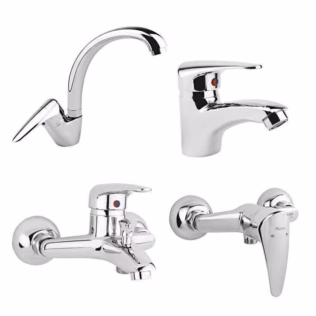 ست شیرآلات کسری مدل کارون