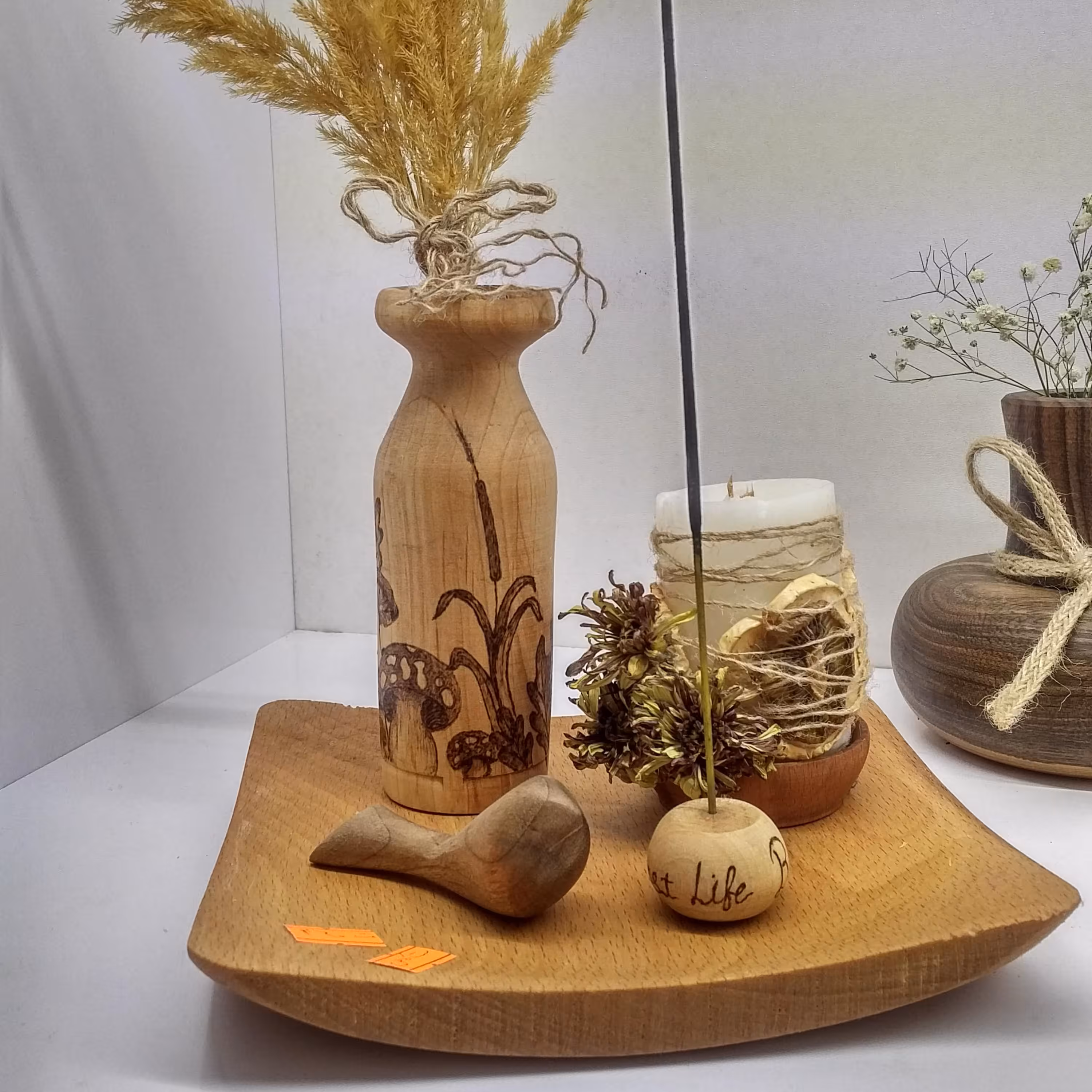 دکوری آرامش از چوب راش  مدل رویایی زیبا 