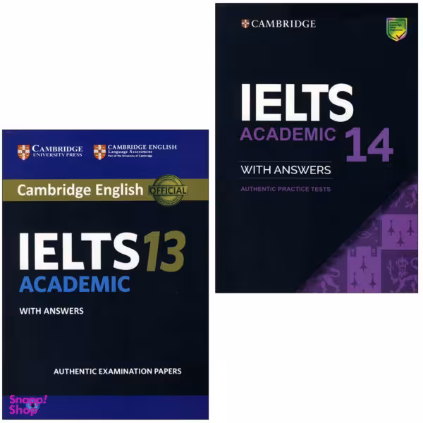 کتاب IELTS Cambridge Academic اثر جمعی از نویسندگان انتشارات کمبریدج دو جلدی