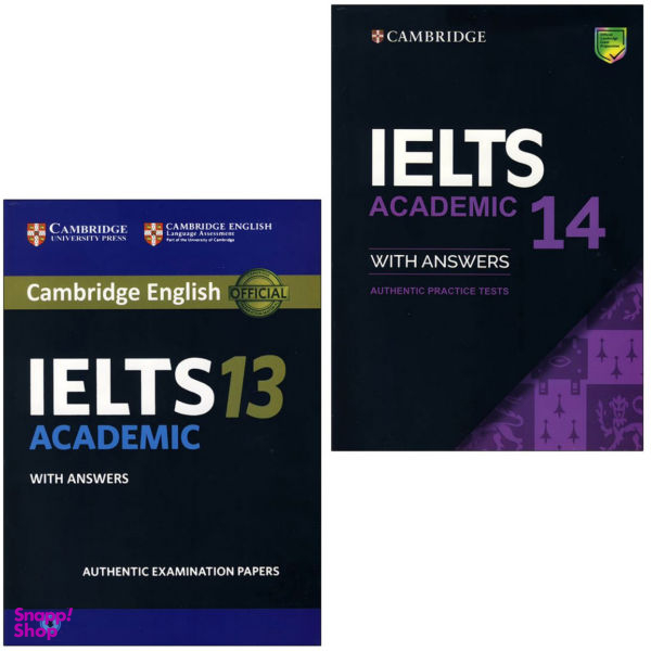 کتاب IELTS Cambridge Academic اثر جمعی از نویسندگان انتشارات کمبریدج دو جلدی