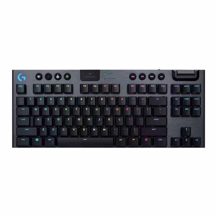 کیبورد بی سیم مکانیکال گیمینگ لاجیتک G915 TKL Carbon GL Tactile
