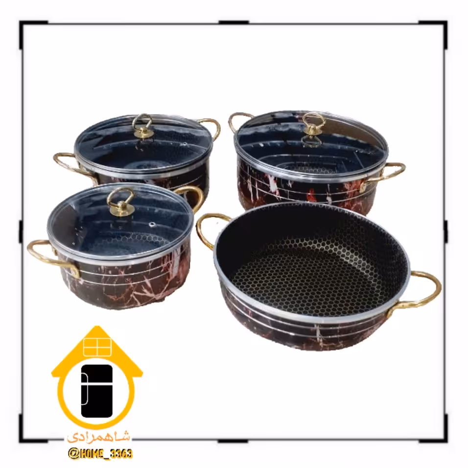 سرویس قابلمه روژینا 7 پارچه - ارسال رایگان یک روزه به سراسر کشور 