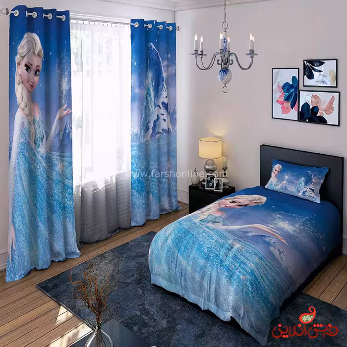 روتختی طرح انیمیشن فروزن (السا) کد 15277