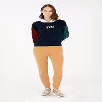 شلوار راحتی زنانه شتری یو اس پولو - فروشگاه لباس شهرمون