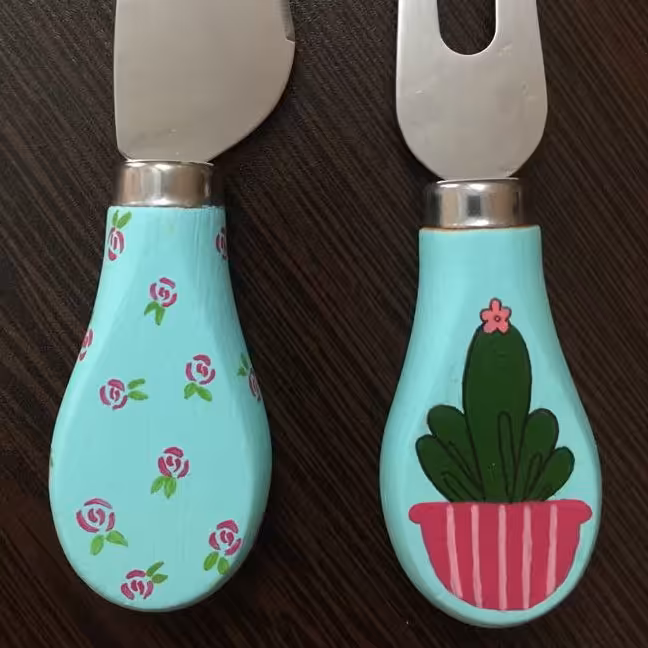 ست دو تکه کارد پنیر خوری