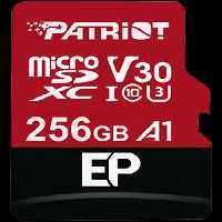 خرید مموری کارت 256 گیگابایت Patriot مدل EP microSDXC کلاس 10 استاندارد UHS-I U3