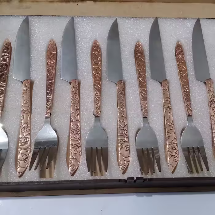 کارد و چنگال میوه خوری 