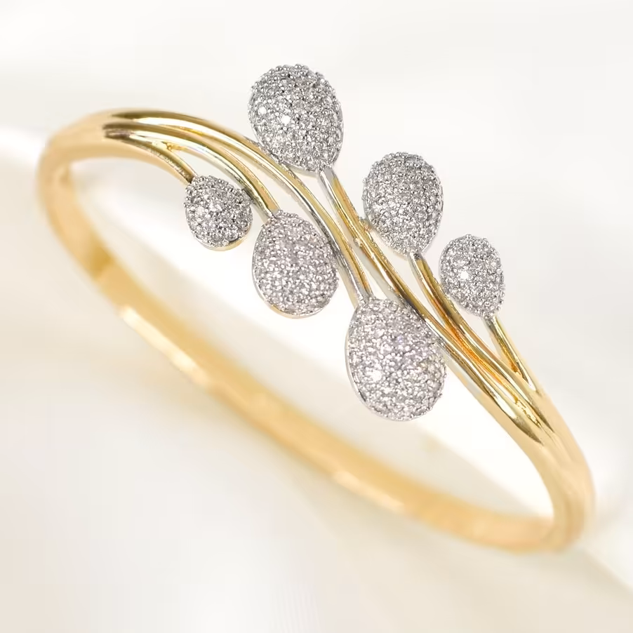 دستبند طرح خوشه ایی برند ژوپینگ کد 7753