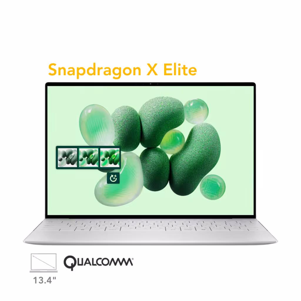 لپ تاپ  دل اِکس پی اس 13 مدل Dell XPS 13 9345 D1708TS Snapdragon X Elite X1P 16G 1T OLED 3K Touch Screen 2024