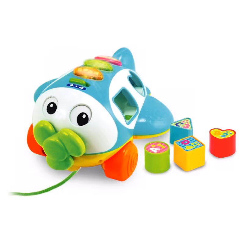 جورچین هوش و سرگرمی هواپیمای موزیکال مدل winfun 001505