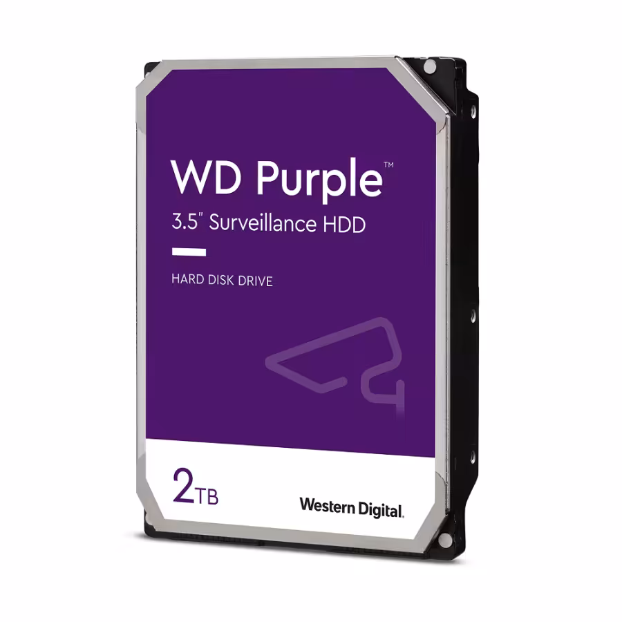 هارددیسک اینترنال وسترن دیجیتال مدل Purple WD20PURZ ظرفیت 2 ترابایت